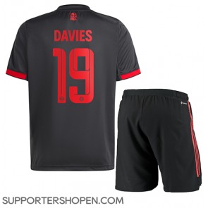 Bayern Munich Alphonso Davies #19 Tredje tröja Barn 2022-23 Kortärmad (+ korta byxor)
